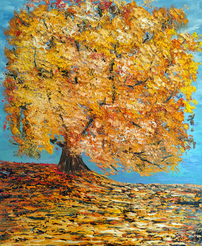 Luce d'autunno by Maria Galan, 회화 for Sale on Singulart