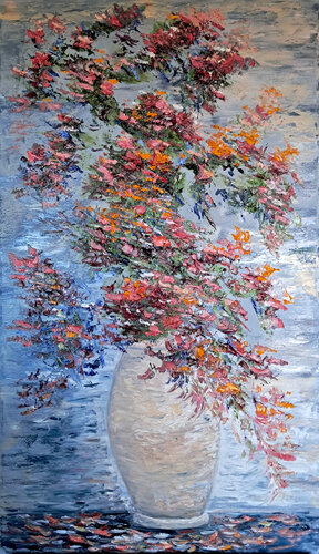 Danza dei petali de Maria Galan, Pintura a la venta en Singulart