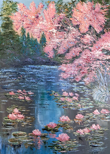 Armonia in rosa von Maria Galan, Malerei kaufen auf Singulart