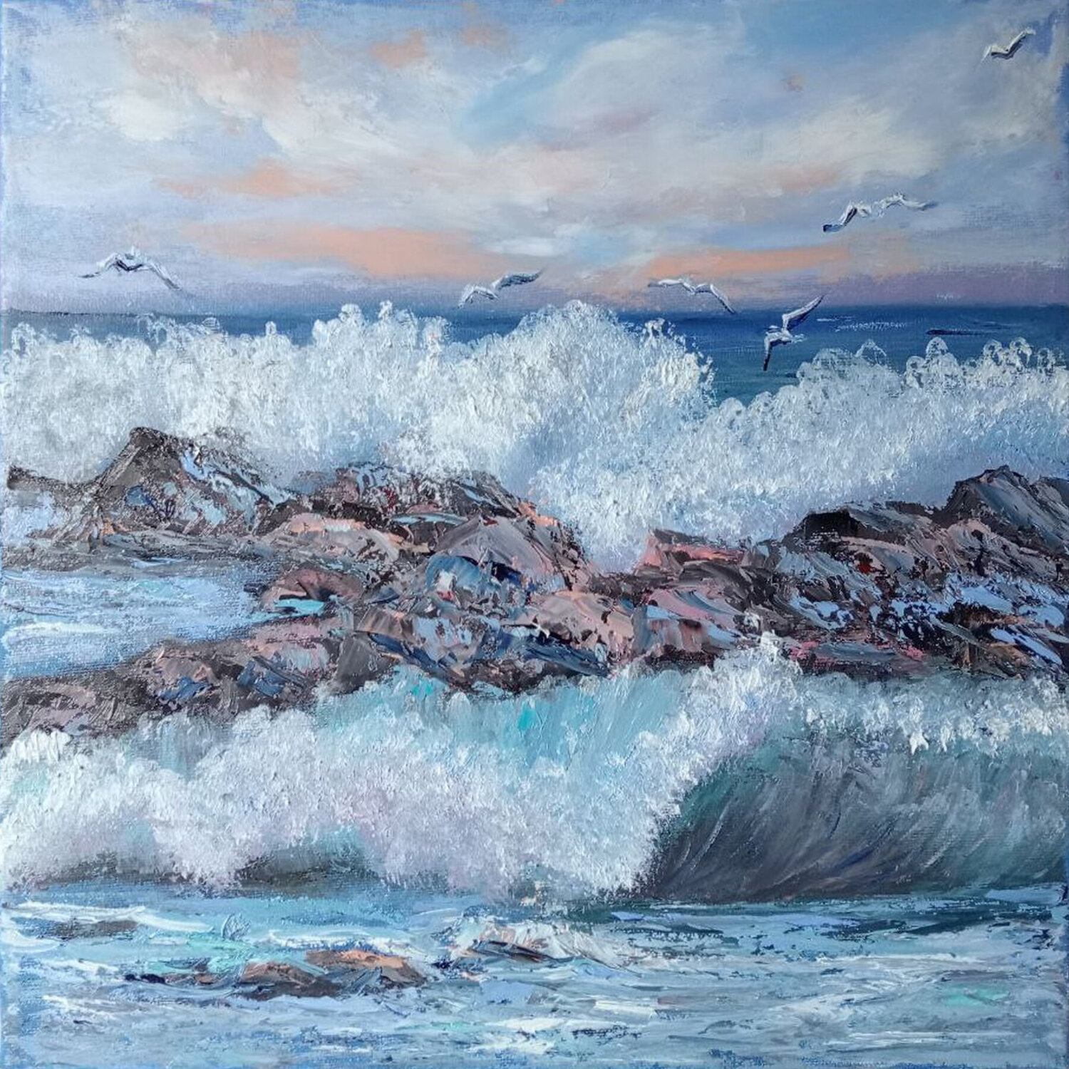 The wild cliff Maria Galan
