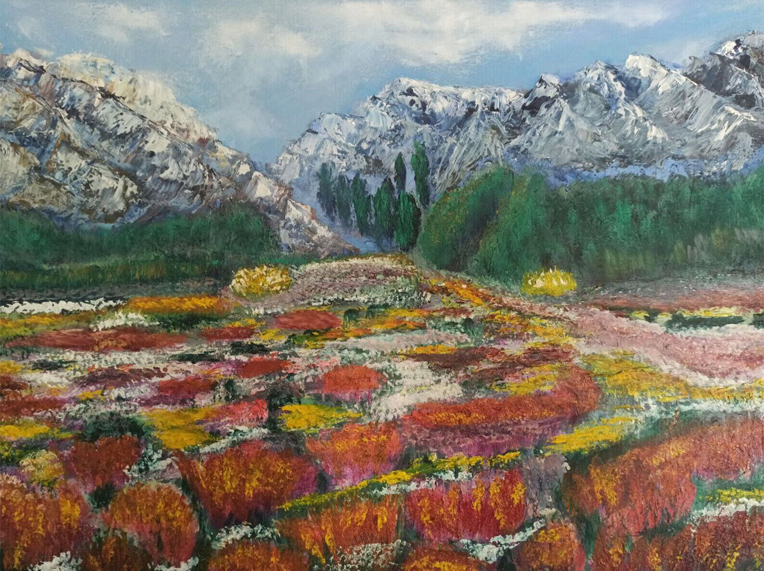 Mountain Landscape Maria Galan