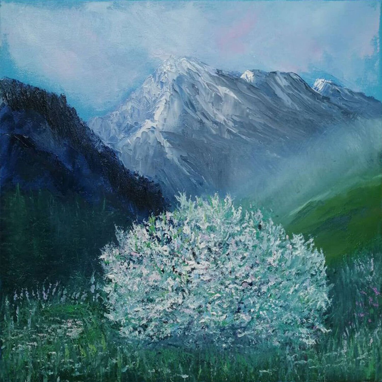 Alba tra le Montagne Maria Galan