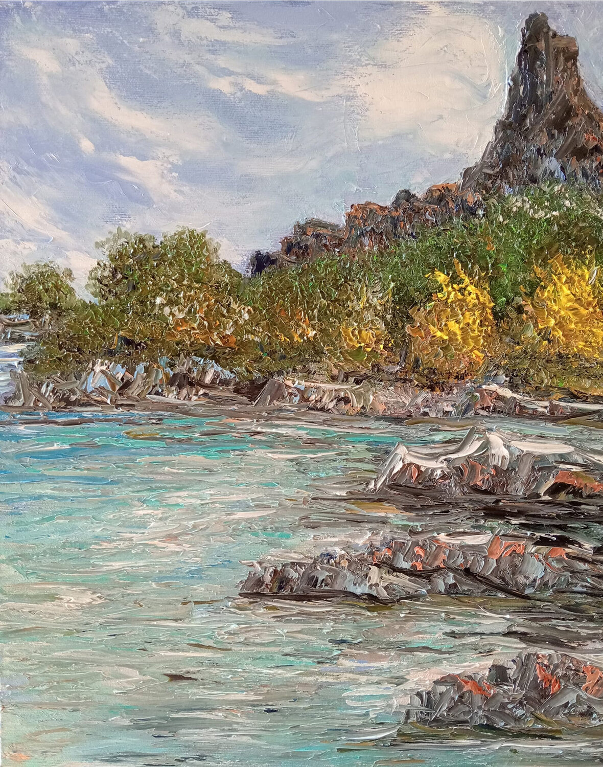 Sea shore Maria Galan