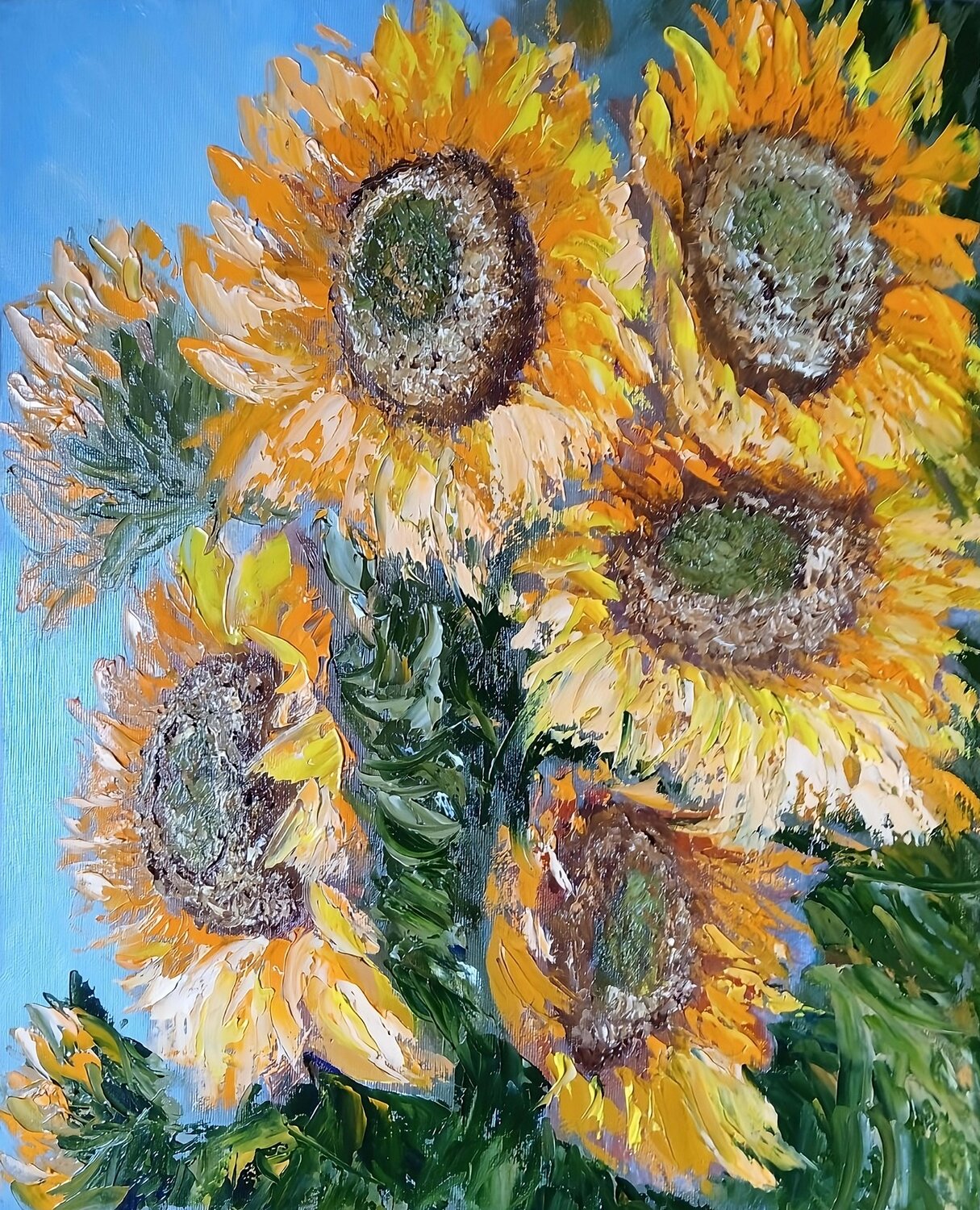 Luce dei girasoli Maria Galan