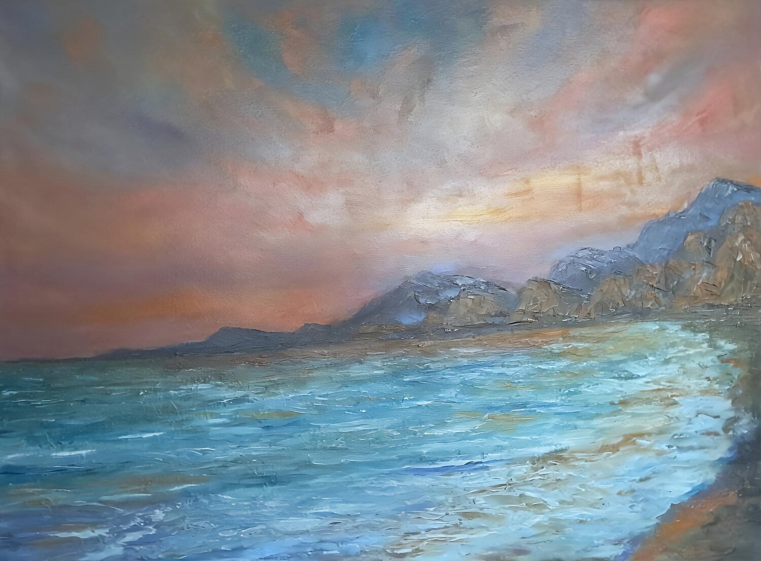 Una sera al mare Maria Galan