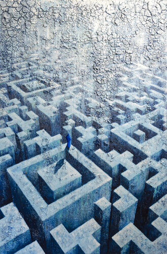 Code Aenigma di Jacopo Berlendis, Pittura in vendita su Singulart