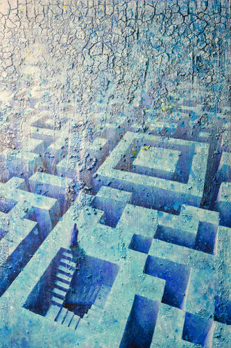 Escape Code van Jacopo Berlendis, Schilderij te koop op Singulart