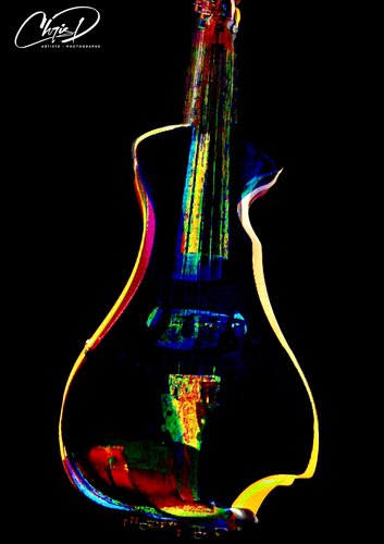 Pop Violin di Christelle Duval, Fotografia in vendita su Singulart