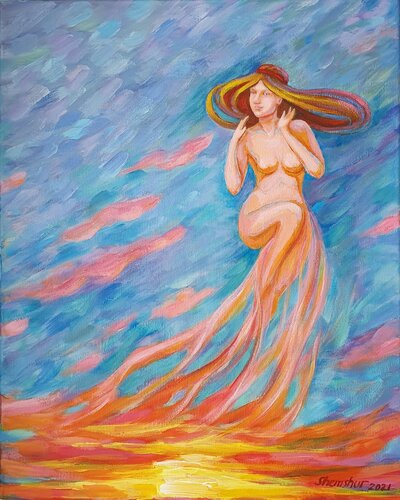 AURORA #1 von Nata Shemshur, Malerei kaufen auf Singulart