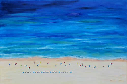 Summer Beach von Nata Shemshur, Malerei kaufen auf Singulart