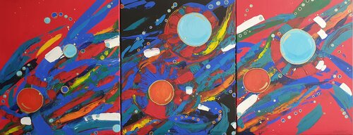 BREATH OF MUSIC. TRILOGY von Nata Shemshur, Malerei kaufen auf Singulart