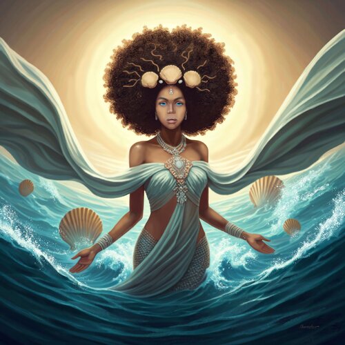 Awakening of the Ocean by Nata Shemshur, Print for Sale on Singulart