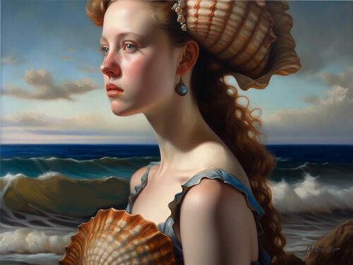 My dreams Giclée print di Nata Shemshur, Stampa in vendita su Singulart