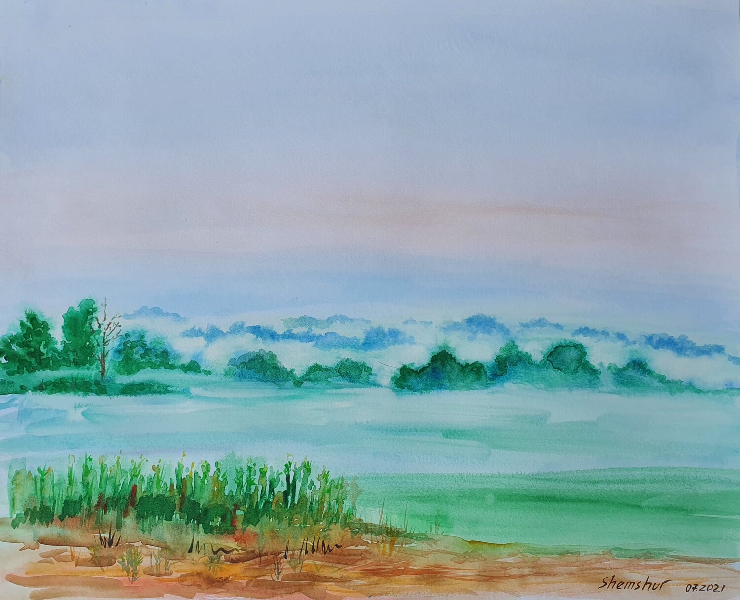 Morning in the Mist Nata Shemshur
