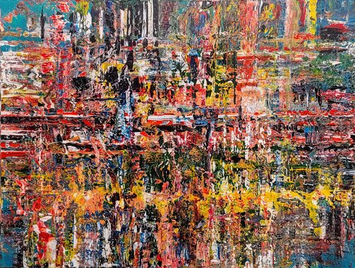 happiness par Klaus Angeli, Peinture en vente sur Singulart