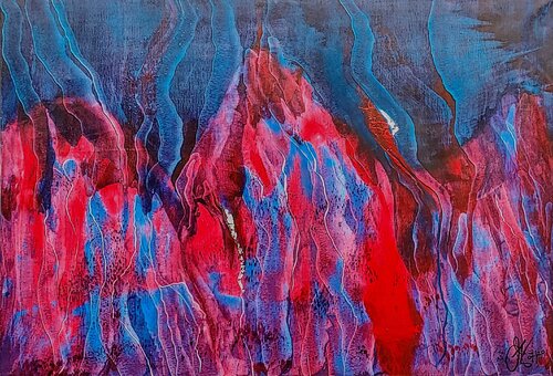 tied together de Klaus Angeli, Pintura a la venta en Singulart