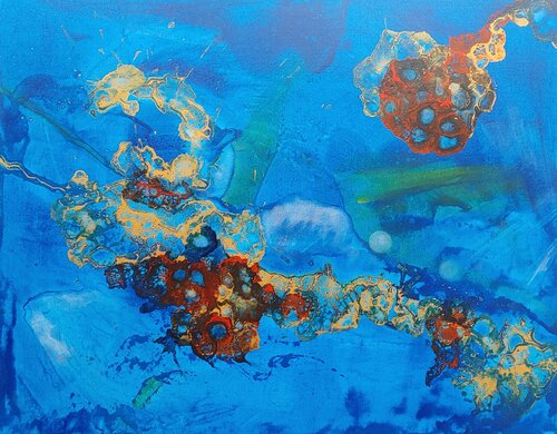 cloud castle de Klaus Angeli, Pintura a la venta en Singulart
