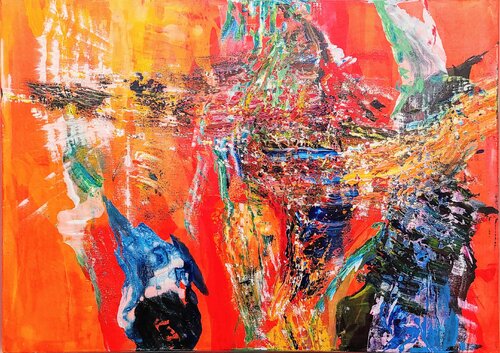 currents di Klaus Angeli, Pittura in vendita su Singulart