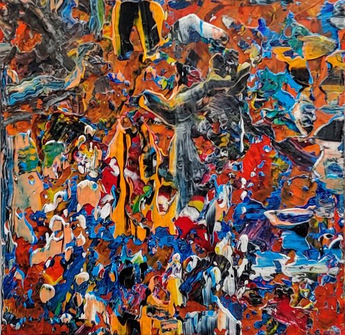 moving by Klaus Angeli, Painting for Sale on Singulart