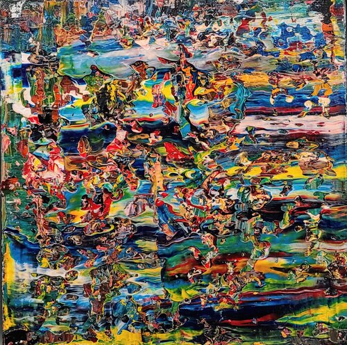 splash of color van Klaus Angeli, Schilderij te koop op Singulart