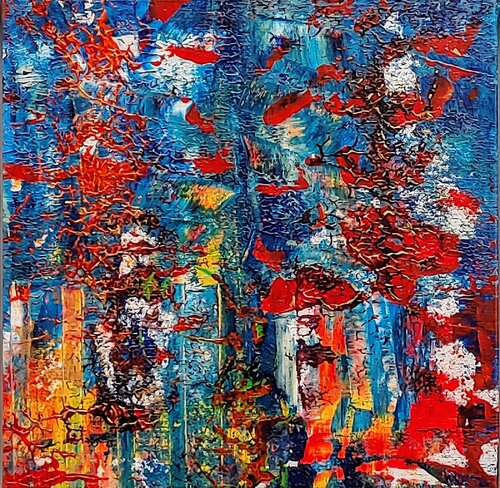 clown by Klaus Angeli, Painting for Sale on Singulart