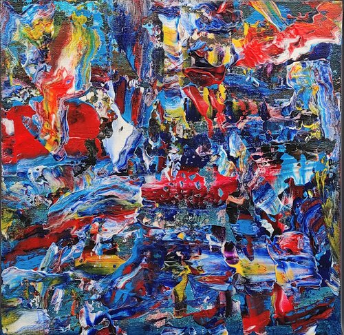 color matchfield van Klaus Angeli, Schilderij te koop op Singulart