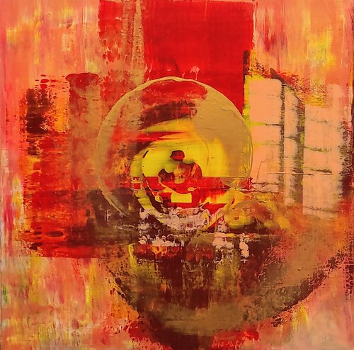 quiet meditation van Klaus Angeli, Schilderij te koop op Singulart