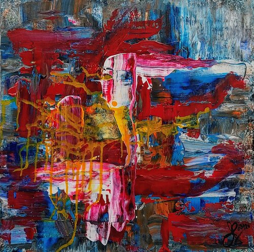 facetime von Klaus Angeli, Malerei kaufen auf Singulart