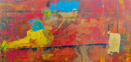 delay di Klaus Angeli, Pittura in vendita su Singulart