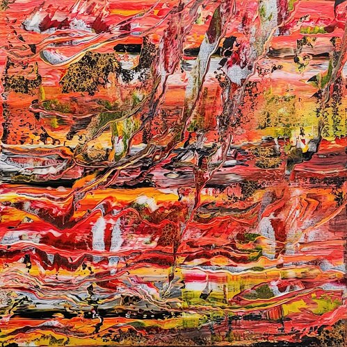 colorfully driven di Klaus Angeli, Pittura in vendita su Singulart