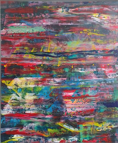 wordl of fantasy van Klaus Angeli, Schilderij te koop op Singulart