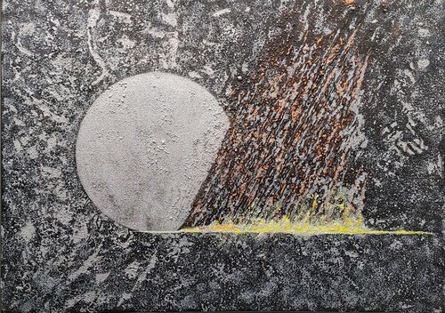 coopper rain von Klaus Angeli, Malerei kaufen auf Singulart