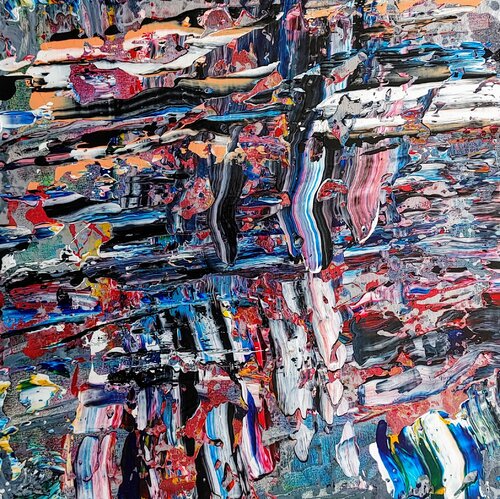 blue harmony von Klaus Angeli, Malerei kaufen auf Singulart
