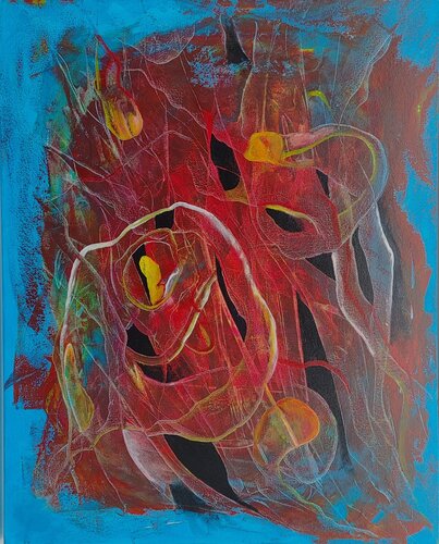 swirled van Klaus Angeli, Schilderij te koop op Singulart