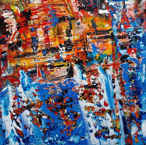 surprise van Klaus Angeli, Schilderij te koop op Singulart