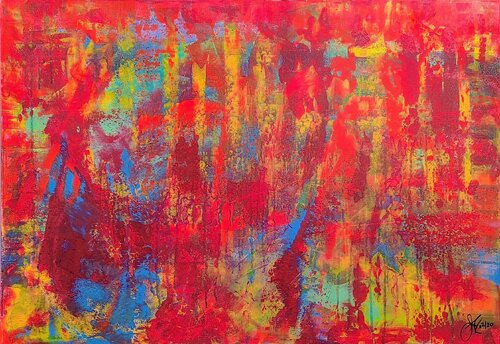 goldrain di Klaus Angeli, Pittura in vendita su Singulart