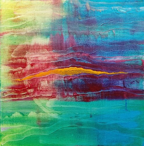 parallel van Klaus Angeli, Schilderij te koop op Singulart