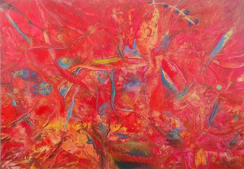 red sea di Klaus Angeli, Pittura in vendita su Singulart