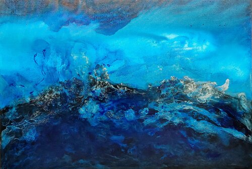 blue sea Klaus Angeli