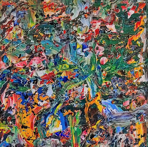 maze von Klaus Angeli, Malerei kaufen auf Singulart