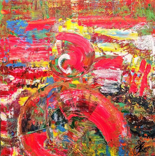 semicircle von Klaus Angeli, Malerei kaufen auf Singulart