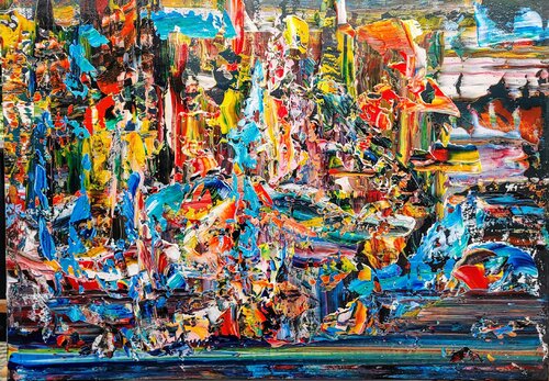 symphony von Klaus Angeli, Malerei kaufen auf Singulart