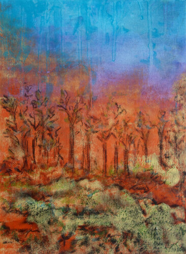 The magic forest van Veronika Ban, Schilderij te koop op Singulart