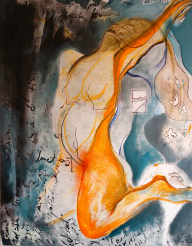 Metamorphosis ~ poetics of woman van Veronika Ban, Schilderij te koop op Singulart