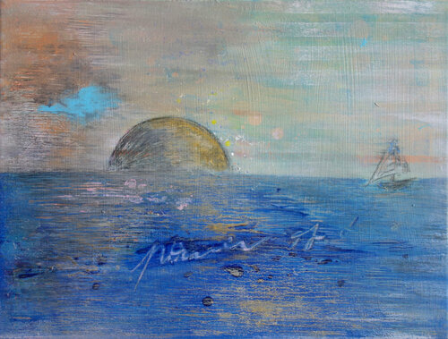 Sea poetry von Veronika Ban, Malerei kaufen auf Singulart