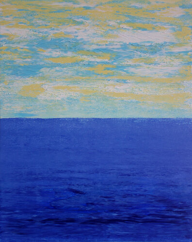Lonely horizon van Veronika Ban, Schilderij te koop op Singulart