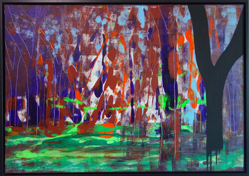 Magic Forest by Veronika Ban, 絵画 for Sale on Singulart