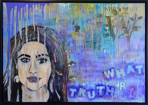 What truth? di Veronika Ban, Pittura in vendita su Singulart