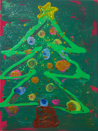 Merry Christmas! van Veronika Ban, Schilderij te koop op Singulart