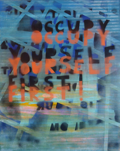 Occupy Yourself by Veronika Ban, Painting for Sale on Singulart